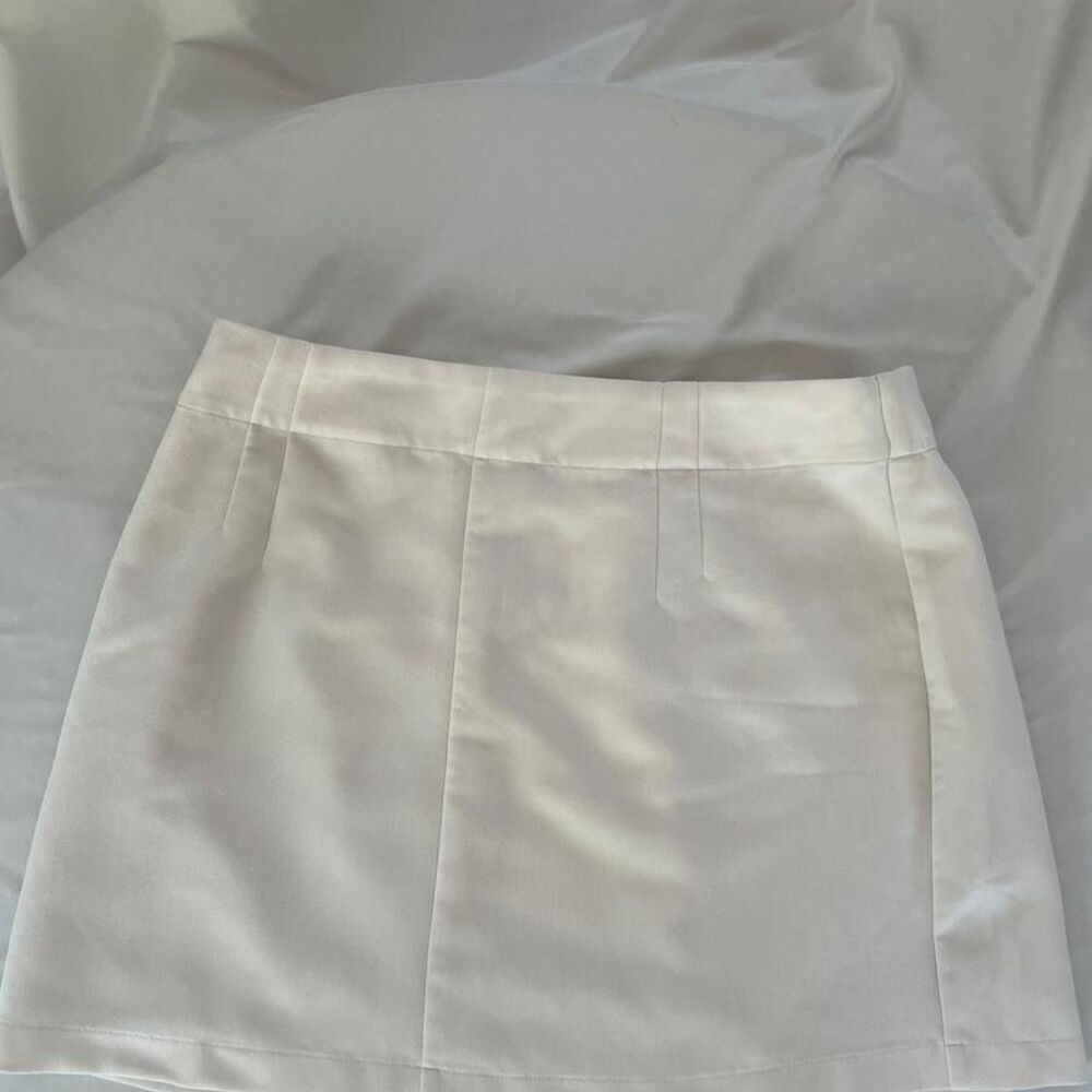 Abercrombie-fitch Women's White Skirt